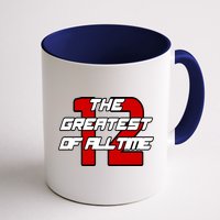 Brady 12 GOAT The Greatest Of All Time Mug