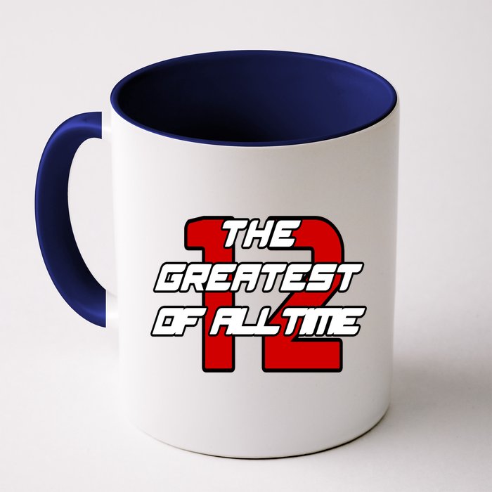 Brady 12 GOAT The Greatest Of All Time Mug