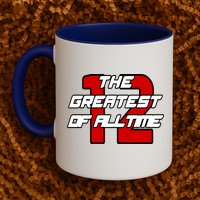 Brady 12 GOAT The Greatest Of All Time Mug
