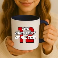 Brady 12 GOAT The Greatest Of All Time Mug