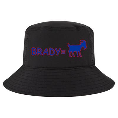 Brady Equals The Goat New England Cool Comfort Performance Bucket Hat