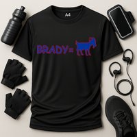 Brady Equals The Goat New England Cooling Performance Crew T-Shirt