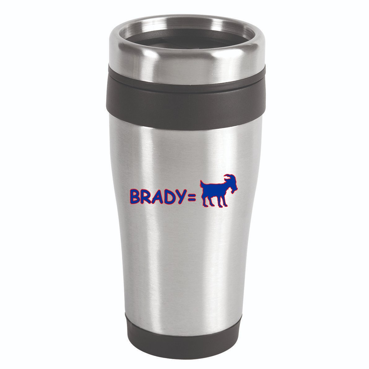 Brady Equals The Goat New England 16oz Travel Tumbler