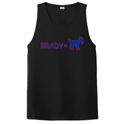 Brady Equals The Goat New England PosiCharge Competitor Tank