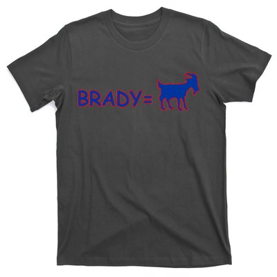 Brady Equals The Goat New England T-Shirt