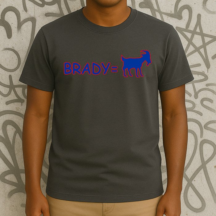 Brady Equals The Goat New England T-Shirt
