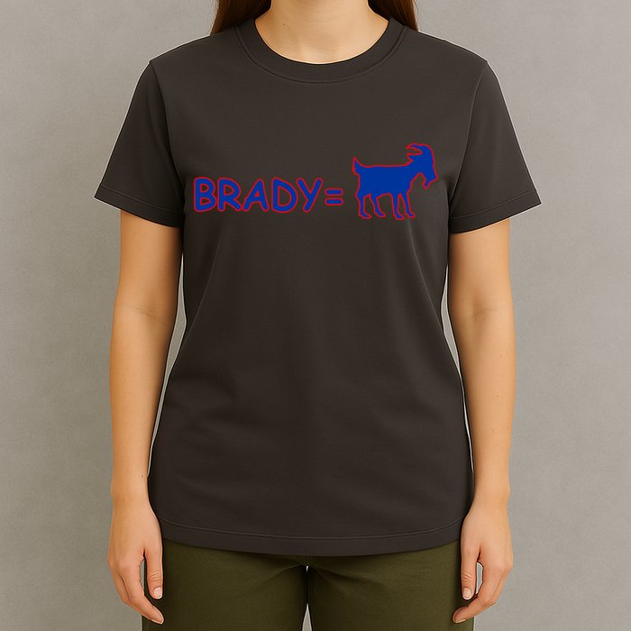 Brady Equals The Goat New England T-Shirt
