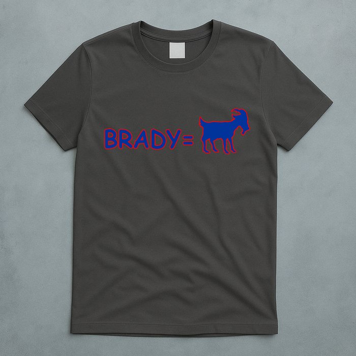 Brady Equals The Goat New England T-Shirt