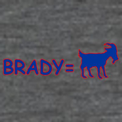 Brady Equals The Goat New England T-Shirt