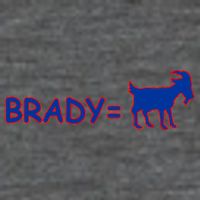 Brady Equals The Goat New England T-Shirt