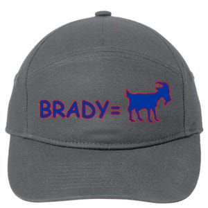 Brady Equals The Goat New England 7-Panel Snapback Hat