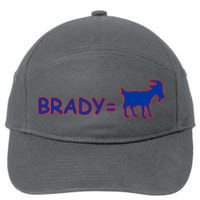 Brady Equals The Goat New England 7-Panel Snapback Hat