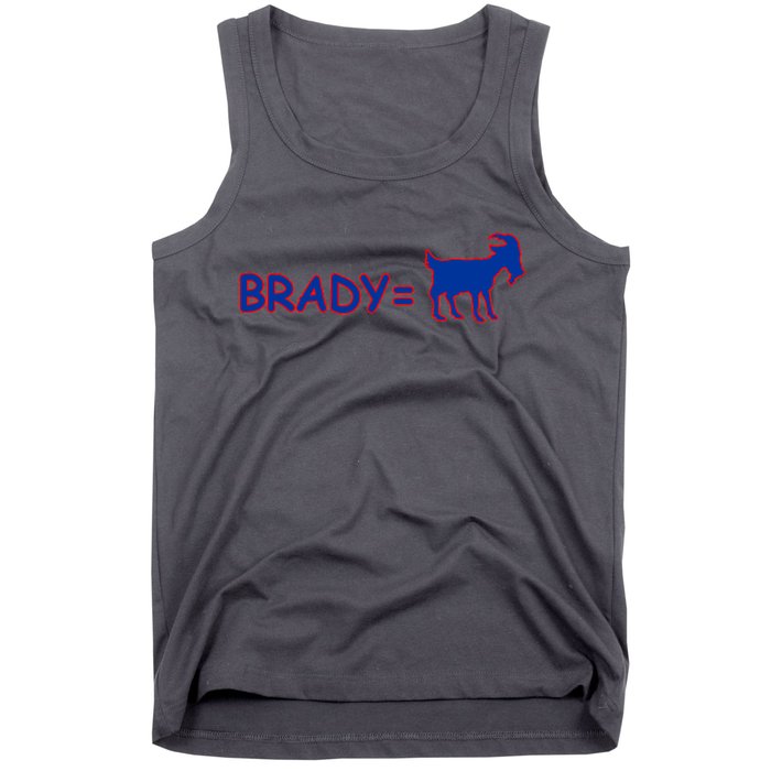 Brady Equals The Goat New England Tank Top