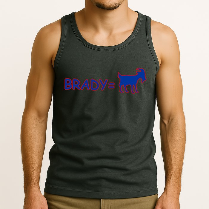 Brady Equals The Goat New England Tank Top
