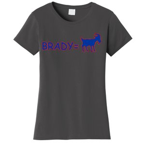 Brady Equals The Goat New England Women's T-Shirt