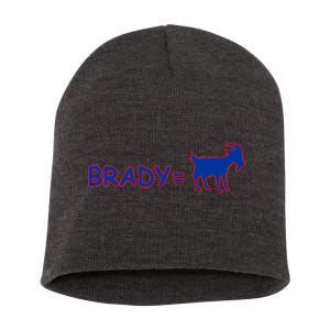 Brady Equals The Goat New England Short Acrylic Beanie