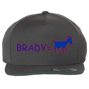 Brady Equals The Goat New England Wool Snapback Cap