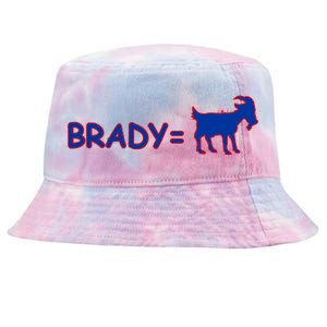 Brady Equals The Goat New England Tie-Dyed Bucket Hat