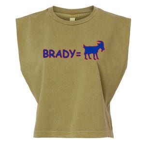 Brady Equals The Goat New England Garment-Dyed Women's Muscle Tee