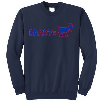 Brady Equals The Goat New England Sweatshirt