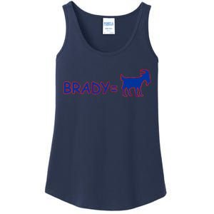 Brady Equals The Goat New England Ladies Essential Tank