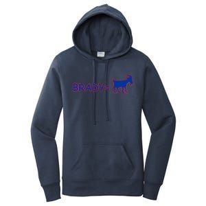 Brady Equals The Goat New England Women's Pullover Hoodie