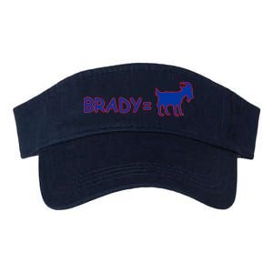 Brady Equals The Goat New England Valucap Bio-Washed Visor