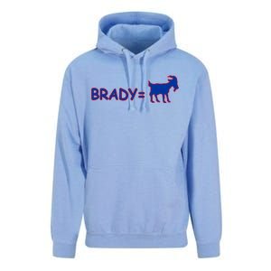 Brady Equals The Goat New England Unisex Surf Hoodie