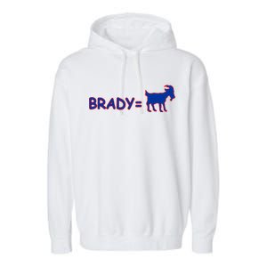 Brady Equals The Goat New England Garment-Dyed Fleece Hoodie