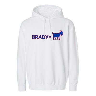 Brady Equals The Goat New England Garment-Dyed Fleece Hoodie