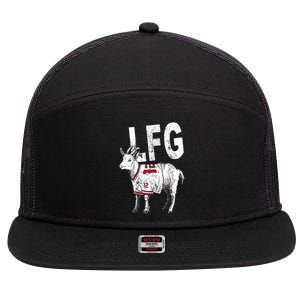 Brady Goat LFG 7 Panel Mesh Trucker Snapback Hat