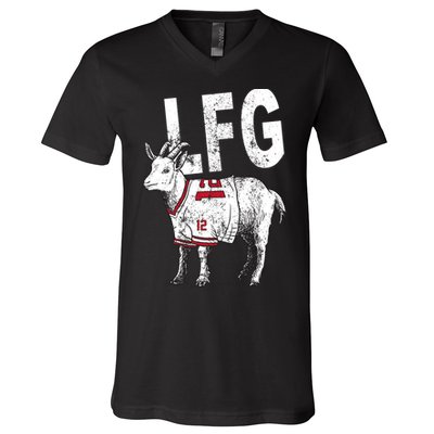 Brady Goat LFG V-Neck T-Shirt