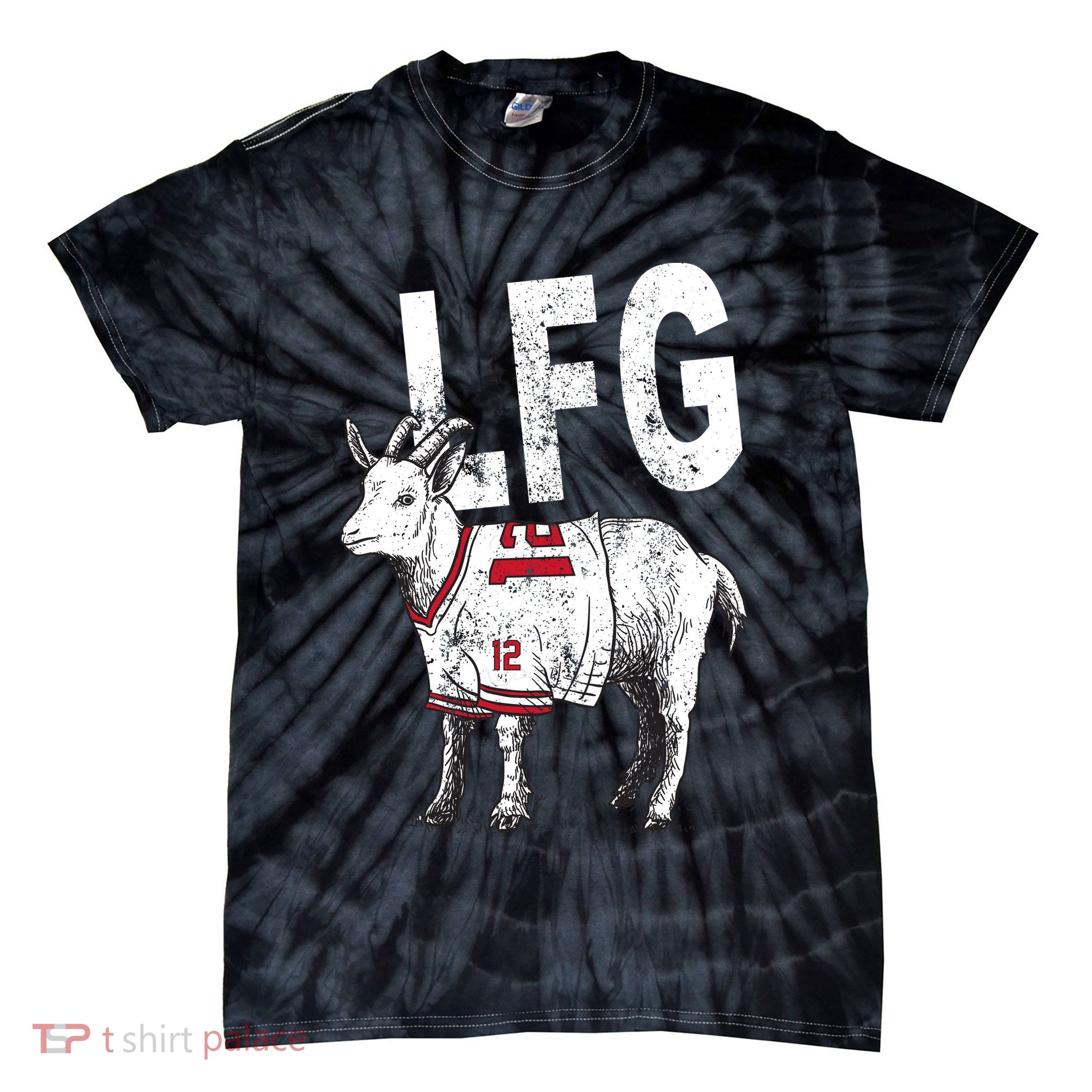 Brady Goat LFG Tie-Dye T-Shirt