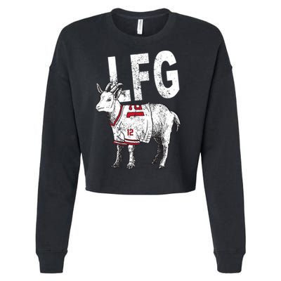 Brady Goat LFG Cropped Pullover Crew