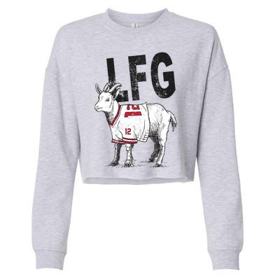 Brady Goat LFG Cropped Pullover Crew