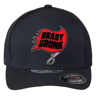 Brady Gronk Tampa Bay Flag Flexfit Unipanel Trucker Cap