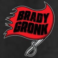 Brady Gronk Tampa Bay Flag Adult Drive Performance Visor