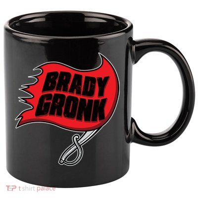 Brady Gronk Tampa Bay Flag 11oz C Handle Ceramic Mug