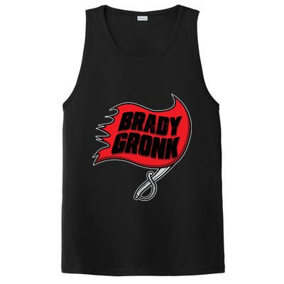 Brady Gronk Tampa Bay Flag PosiCharge Competitor Tank