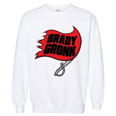 Brady Gronk Tampa Bay Flag Garment-Dyed Sweatshirt