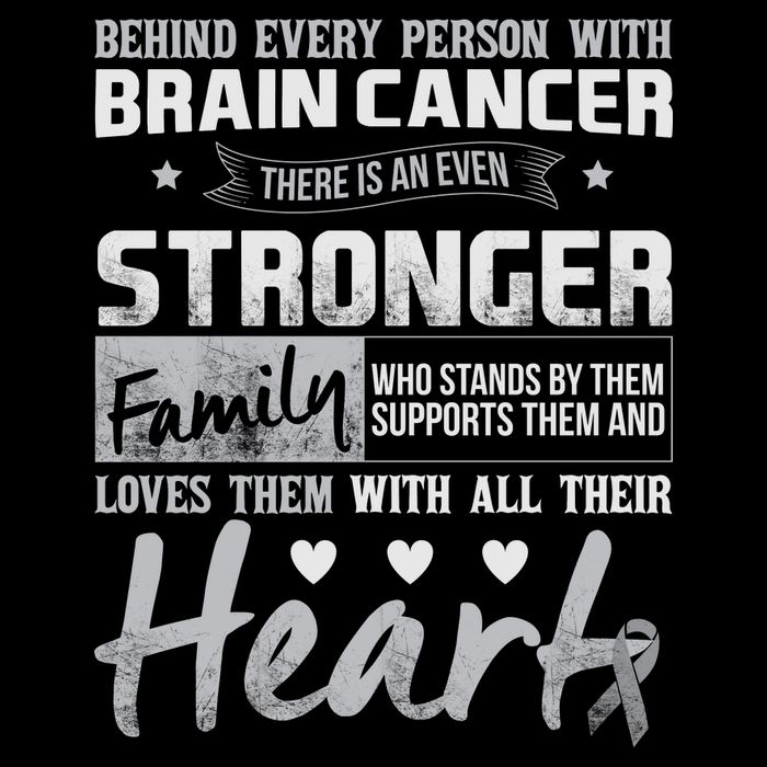 Brain Cancer Awareness Strong Family City Backpack