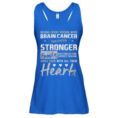 Brain Cancer Awareness Strong Family Ladies Essential Flowy Tank