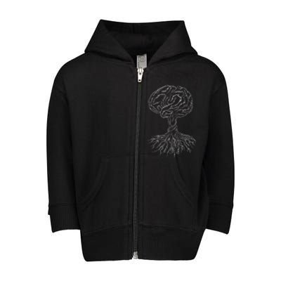 Brain Tree Toddler Zip Fleece Hoodie