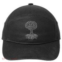 Brain Tree 7-Panel Snapback Hat