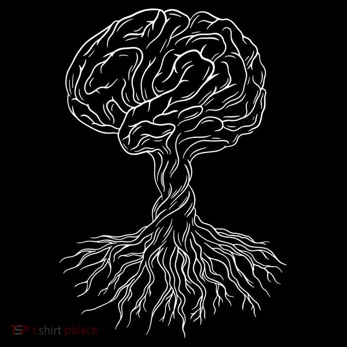 Brain Tree 7-Panel Snapback Hat