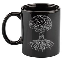 Brain Tree 11oz C Handle Ceramic Mug