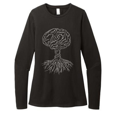 Brain Tree Womens CVC Long Sleeve Shirt