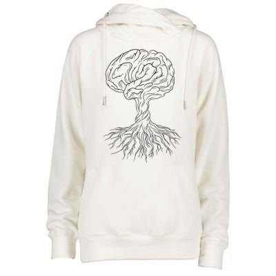 Brain Tree Womens Funnel Neck Pullover Hood