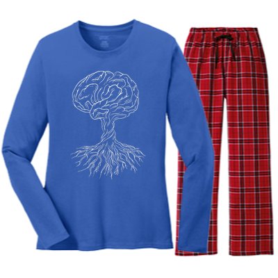 Brain Tree Women's Long Sleeve Flannel Pajama Set 