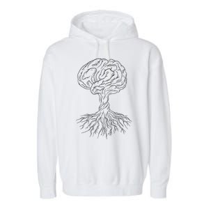 Brain Tree Garment-Dyed Fleece Hoodie